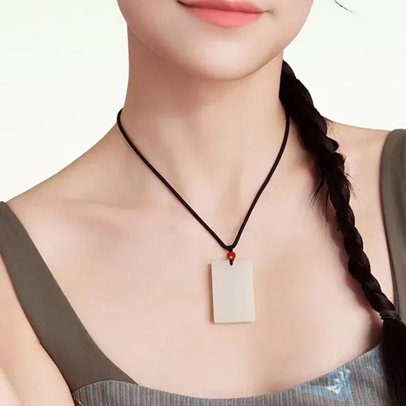 KING SIZE JEWELRY Necklaces White Jade Unisex-4