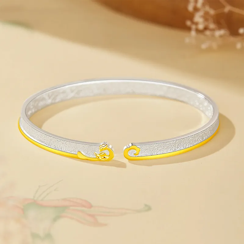 KING SIZE JEWELRY 999 Fine Silver Bangles Women's-4