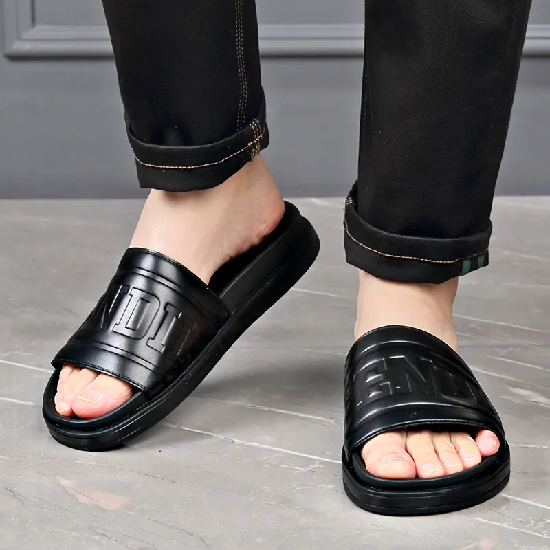 Journey Of Inspiration EVA Slip Resistant Slide Slippers Men's Black-4