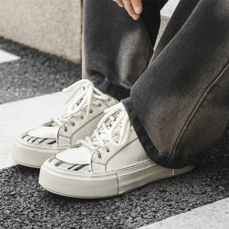 Journey Of Inspiration Breathable Low Top Canvas Shoes Men's-4