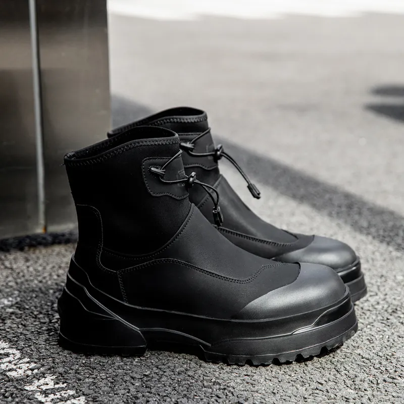 Journey Of Inspiration Ankle Boots Unisex Black-2