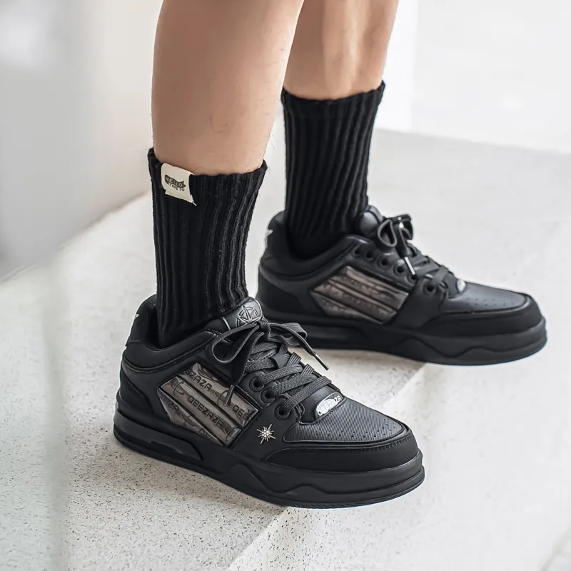 Journey Of Inspiration Durable Breathable Low Top Skateboard Shoes Men's-14