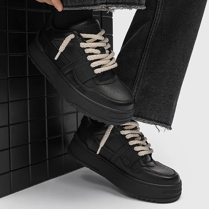 Journey Of Inspiration Anti-Slip And Wear-Resistant Breathable Low-Top Skateboard Shoes Men's-2