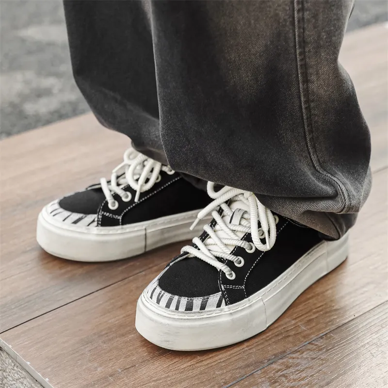 Journey Of Inspiration Breathable Low Top Canvas Shoes Men's-11