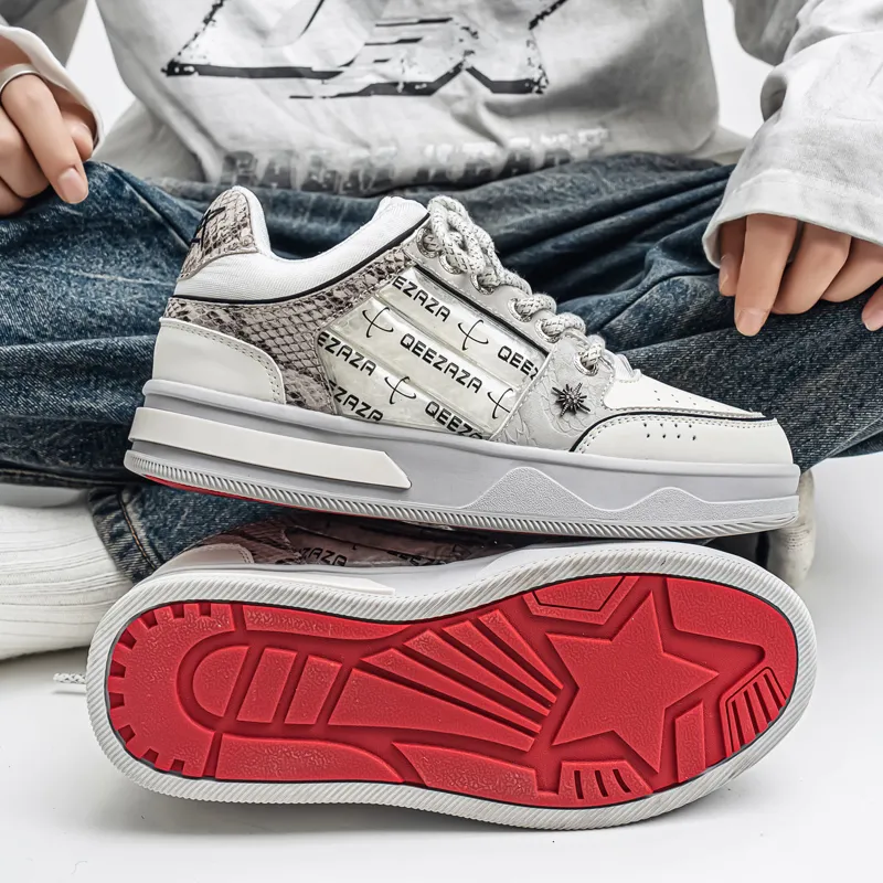 Journey Of Inspiration Durable Breathable Low Top Skateboard Shoes Men's-18