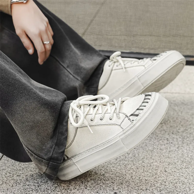 Journey Of Inspiration Breathable Low Top Canvas Shoes Men's-5