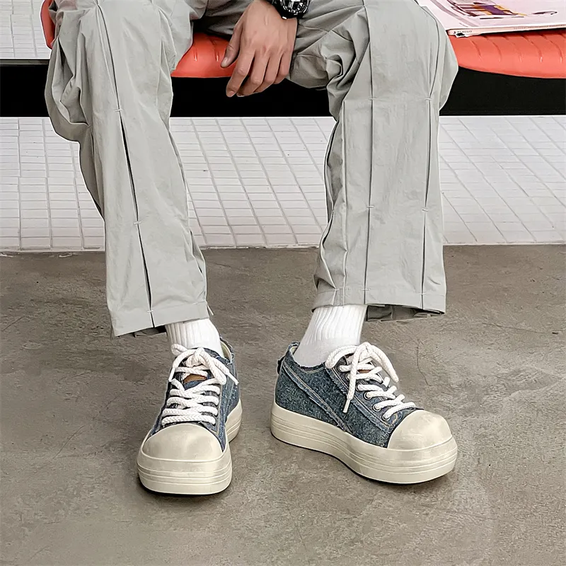 Journey Of Inspiration Anti-Slip Wear-Resistant Low-Top Skateboard Shoes Men's-1