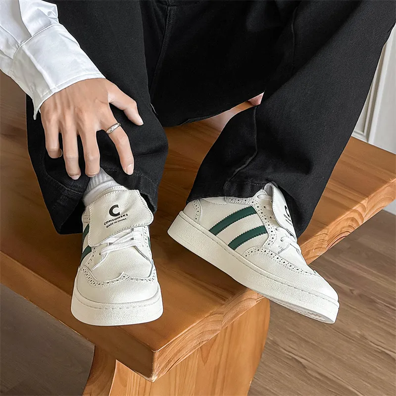 Journey Of Inspiration Anti-Slip Wear-Resistant Low-Top Skateboard Shoes Men's-1