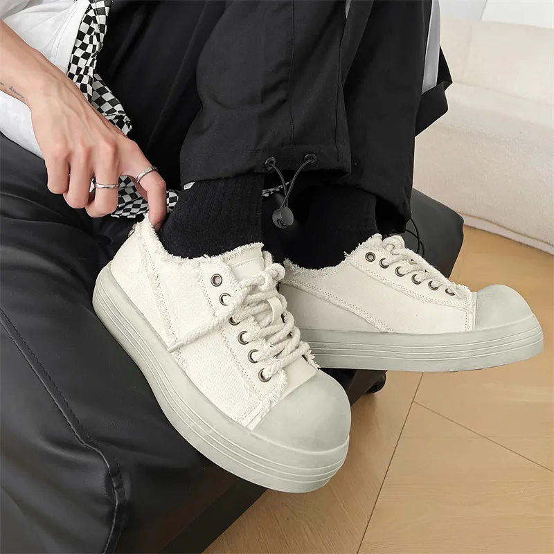 Journey Of Inspiration Anti-Slip Wear-Resistant Low-Top Skateboard Shoes Men's-13