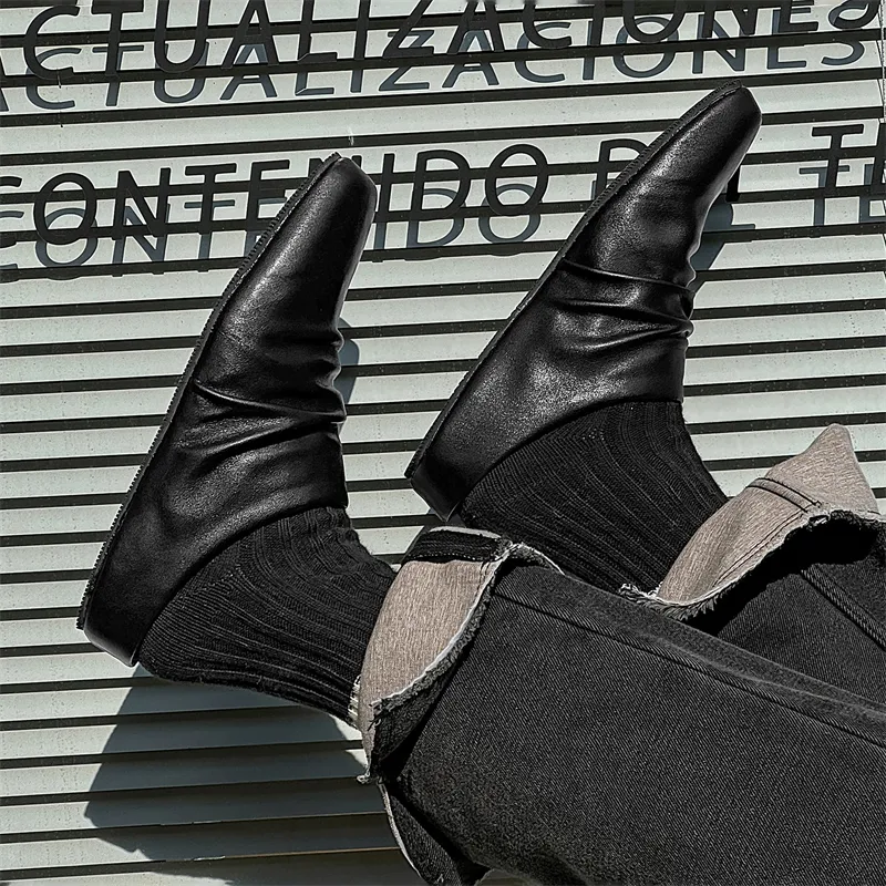 Journey Of Inspiration Slip Resistant Wrap toe Slippers Men's Black-3
