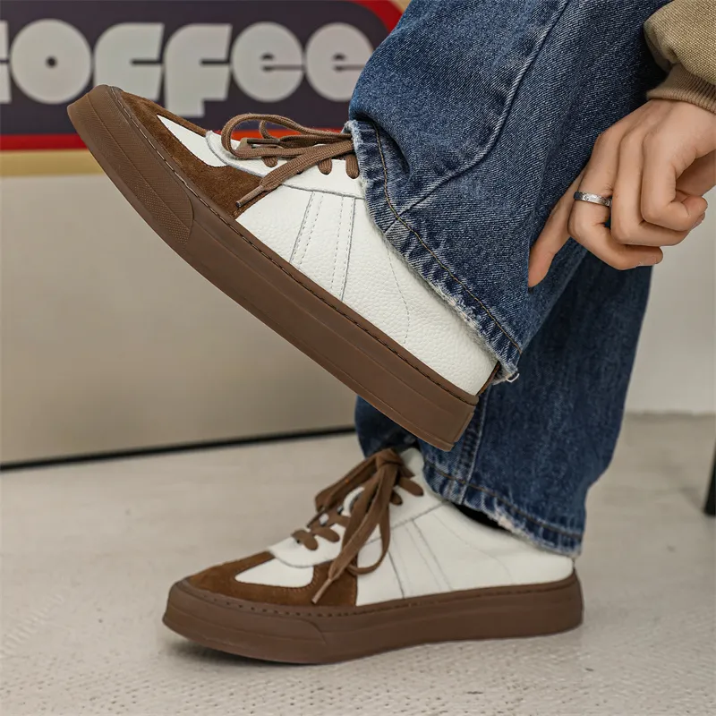 Journey Of Inspiration Anti-Slip Wear-Resistant Low-Top Skateboard Shoes Men's-14