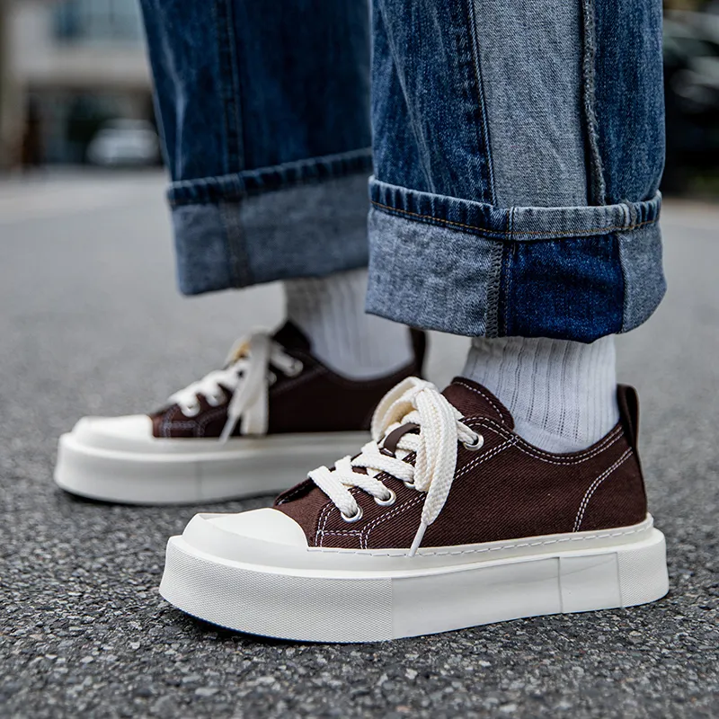 Journey Of Inspiration Abrasion Resistant Breathable Low Top Canvas Shoes Men's-8