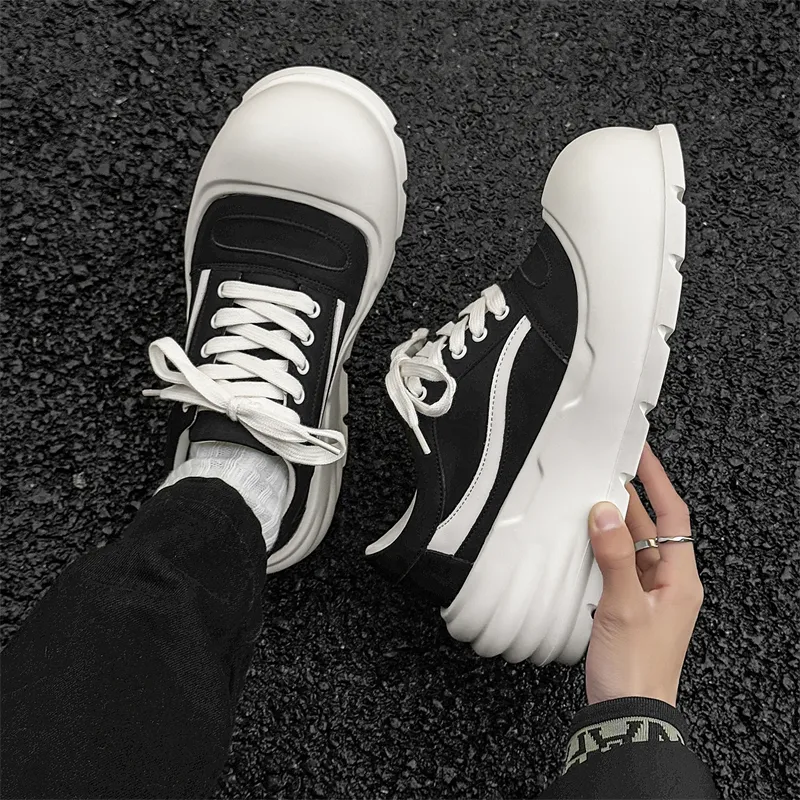 Journey Of Inspiration Height Increasing Anti Slip And Wear Resistant Low Top Casual Shoes Men's-2