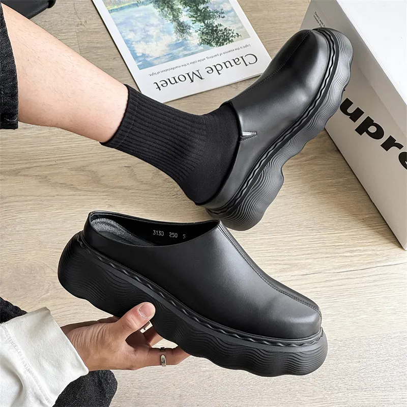 Journey Of Inspiration Slip Resistant Closed Toe Slippers Men's Black-1