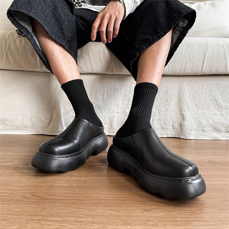 Journey Of Inspiration Slip Resistant Closed Toe Slippers Men's Black-3