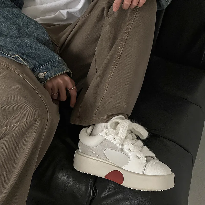 Journey Of Inspiration Slip Resistant, Abrasion Resistant, Breathable Low Top Skateboard Shoes Men's White-3