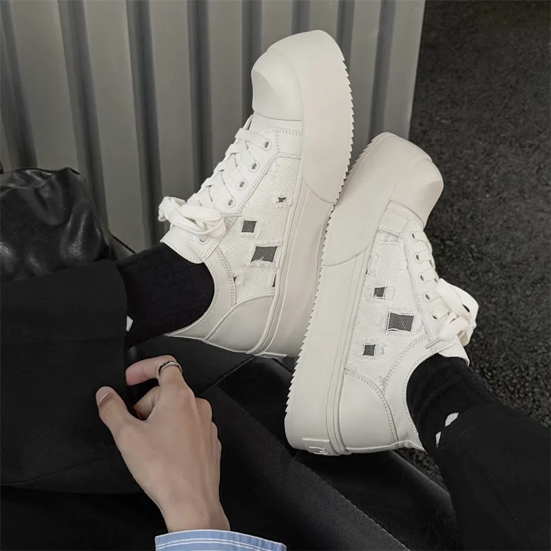 Journey Of Inspiration Derby Shoes Abrasion Resistant Breathable Low Top Skateboard Shoes Men's-12