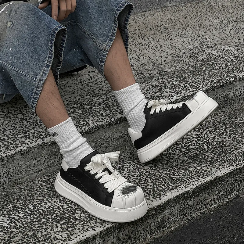 Journey Of Inspiration Low Top Skateboard Shoes Men's Black-6