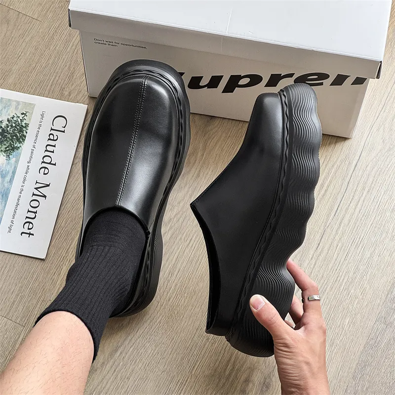 Journey Of Inspiration Slip Resistant Closed Toe Slippers Men's Black-4