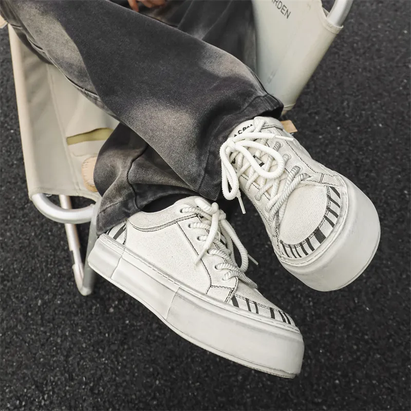 Journey Of Inspiration Breathable Low Top Canvas Shoes Men's-3
