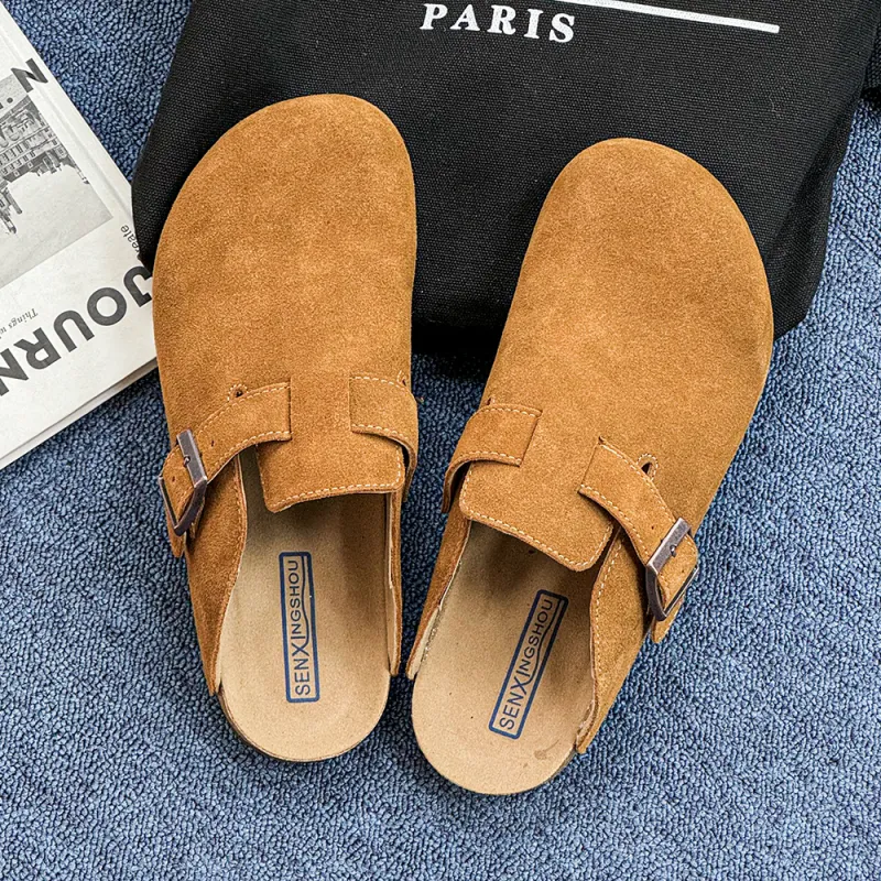 Journey Of Inspiration Rubber Sole Slip Resistant Closed Toe Slippers Men's-5