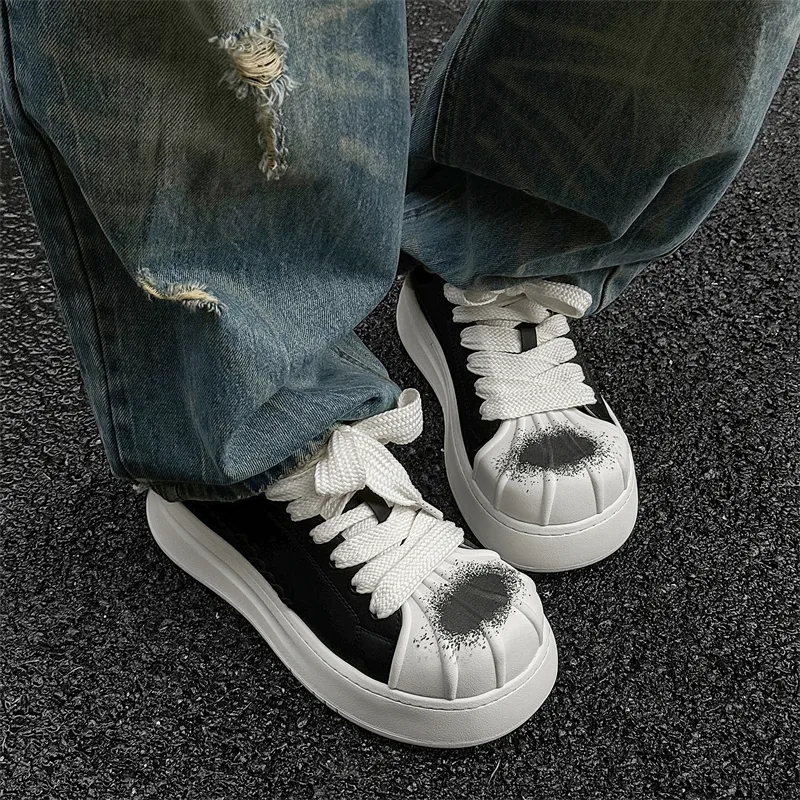 Journey Of Inspiration Low Top Skateboard Shoes Men's Black-4