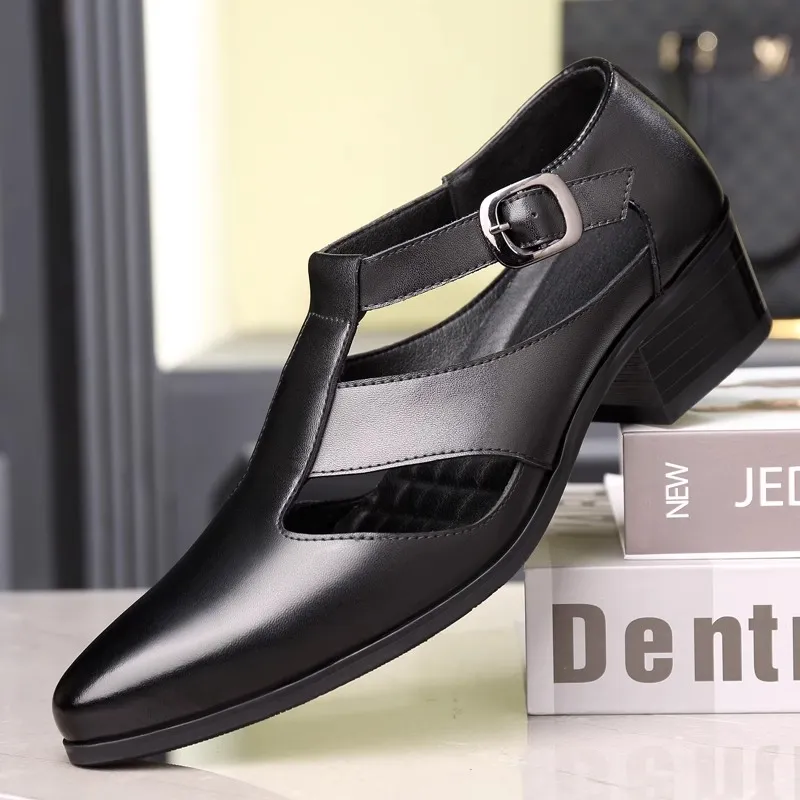 Journey Of Inspiration Roman Sandals Men's Black-2