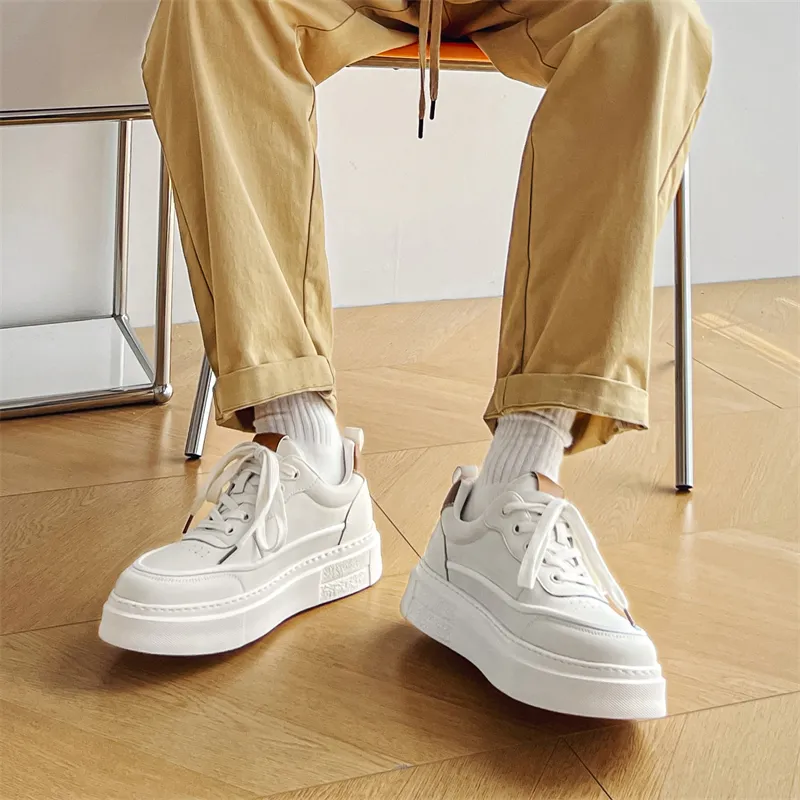Journey Of Inspiration Breathable Low-Top Skateboard Shoes Men's White-6