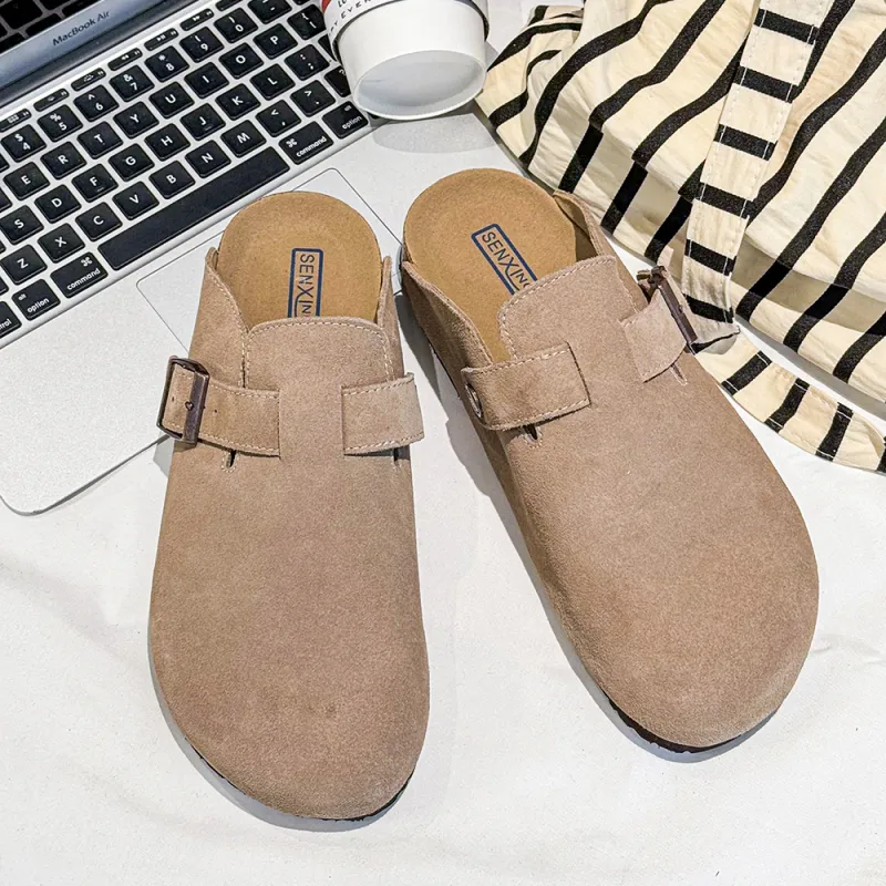 Journey Of Inspiration Rubber Sole Slip Resistant Closed Toe Slippers Men's-11