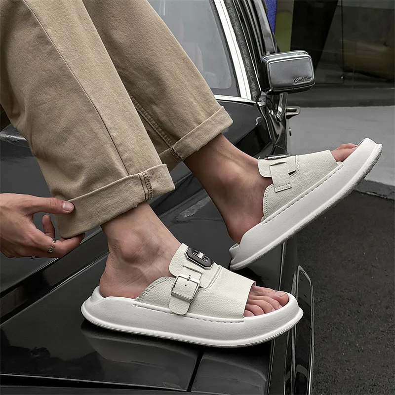 Journey Of Inspiration Slip Resistant Abrasion Resistant Slide Slippers Men's-6