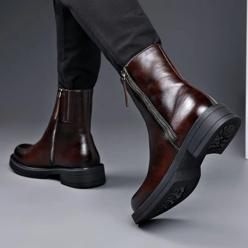 Journey Of Inspiration Ankle Boots 4cm Men's-14