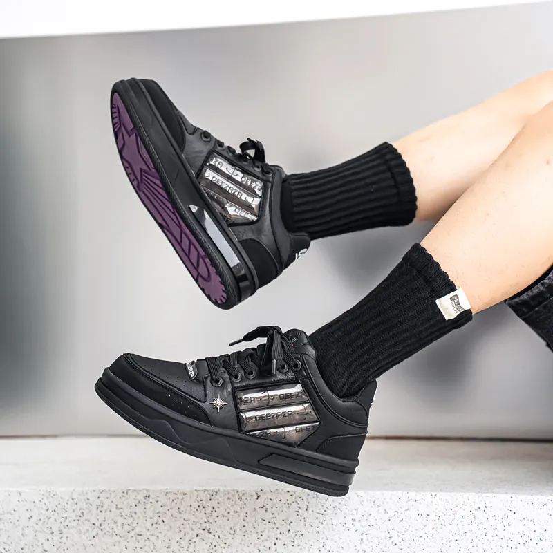 Journey Of Inspiration Durable Breathable Low Top Skateboard Shoes Men's-15