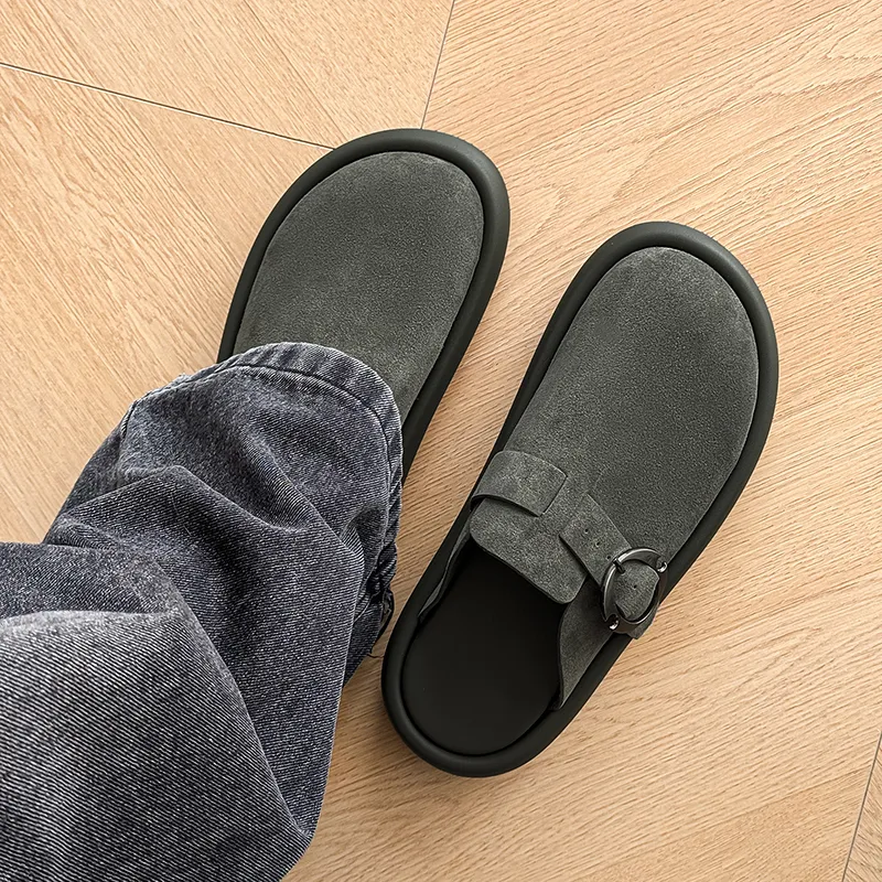 Journey Of Inspiration Abrasion Resistant Slip Resistant Closed Toe Slippers Unisex Green-2