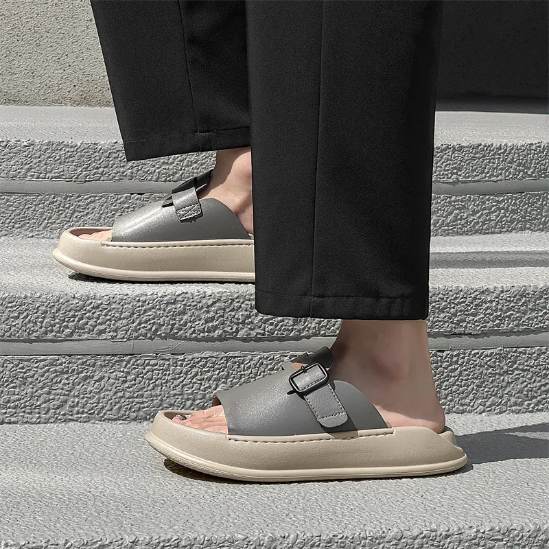 Journey Of Inspiration Slip Resistant Abrasion Resistant Slide Slippers Men's-7