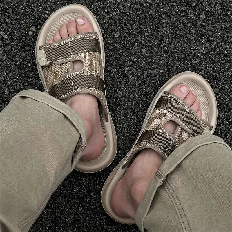 Journey Of Inspiration Slip Resistant Abrasion Resistant Slide Slippers Men's-5