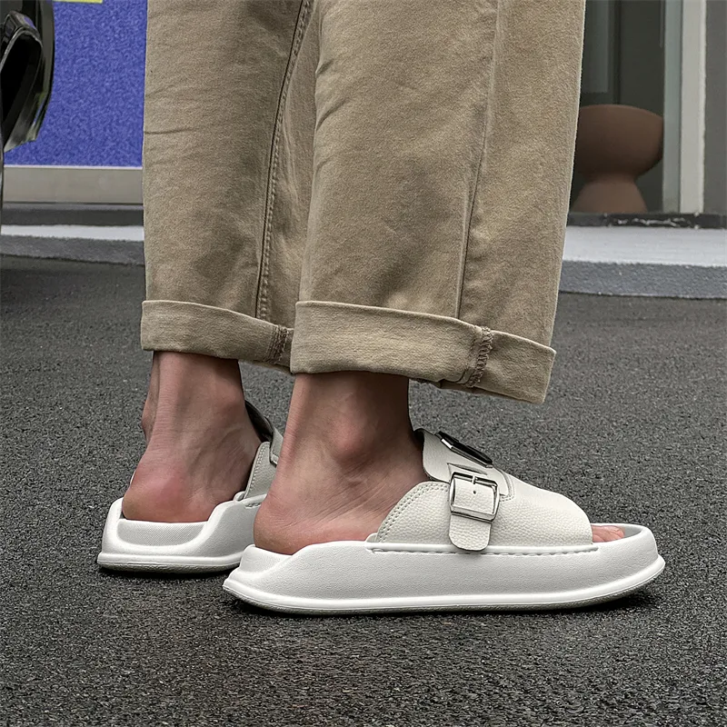 Journey Of Inspiration Slip Resistant Abrasion Resistant Slide Slippers Men's-7