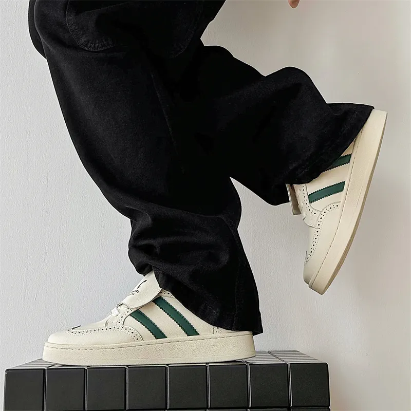 Journey Of Inspiration Anti-Slip Wear-Resistant Low-Top Skateboard Shoes Men's-4