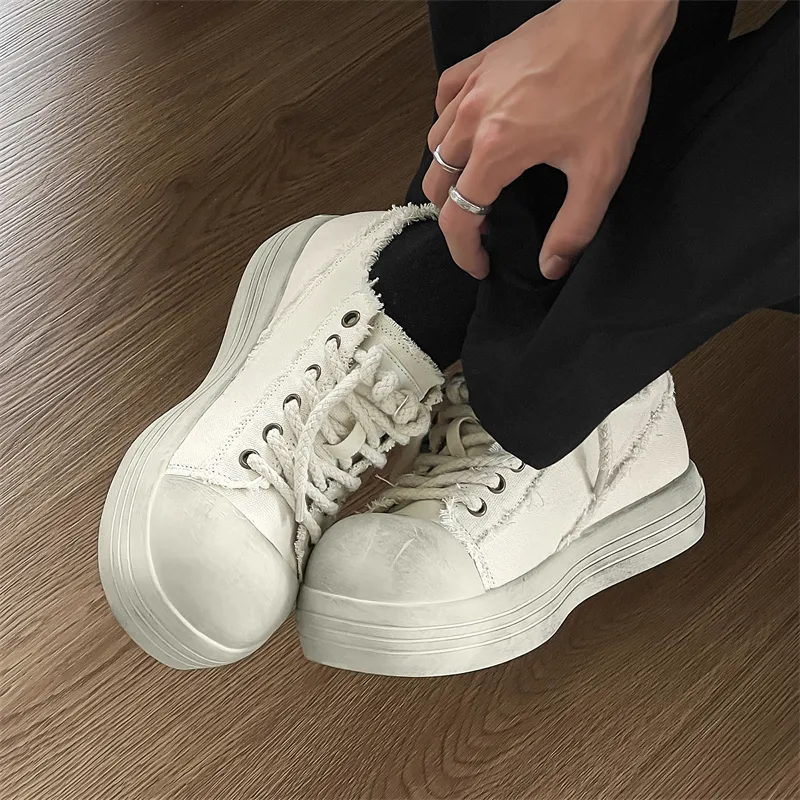 Journey Of Inspiration Anti-Slip Wear-Resistant Low-Top Skateboard Shoes Men's-11