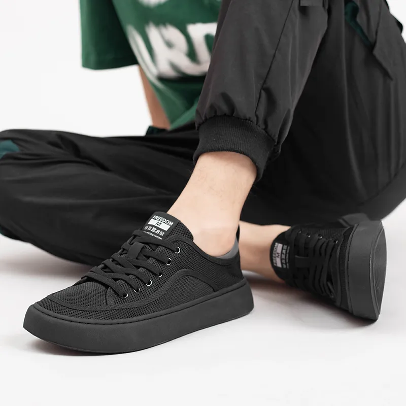Journey Of Inspiration Canvas Shoes Men's Black-4