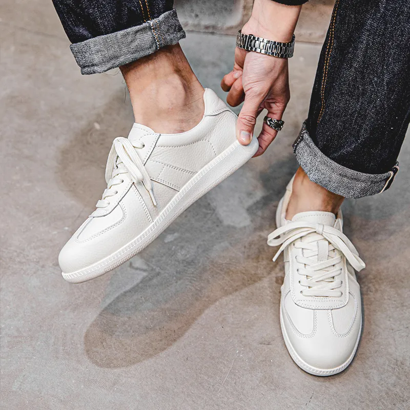 Journey Of Inspiration Abrasion Resistant Breathable Low Top Skateboard Shoes Men's White-3