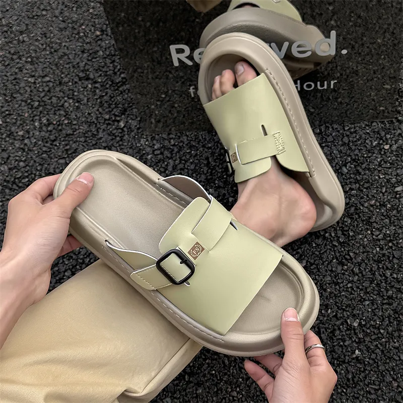 Journey Of Inspiration Slip Resistant Abrasion Resistant Slide Slippers Men's-13