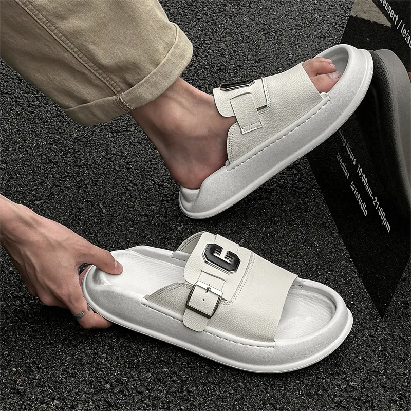 Journey Of Inspiration Slip Resistant Abrasion Resistant Slide Slippers Men's-3