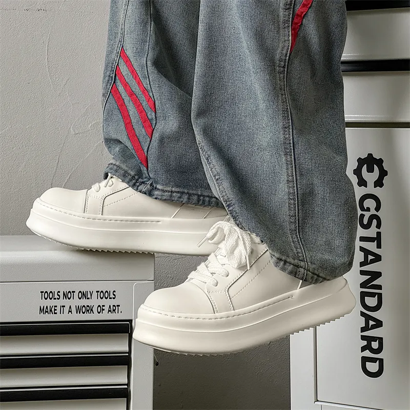 Journey Of Inspiration Anti Slip Wear Resistant Low Top Skateboard Shoes Men's-3