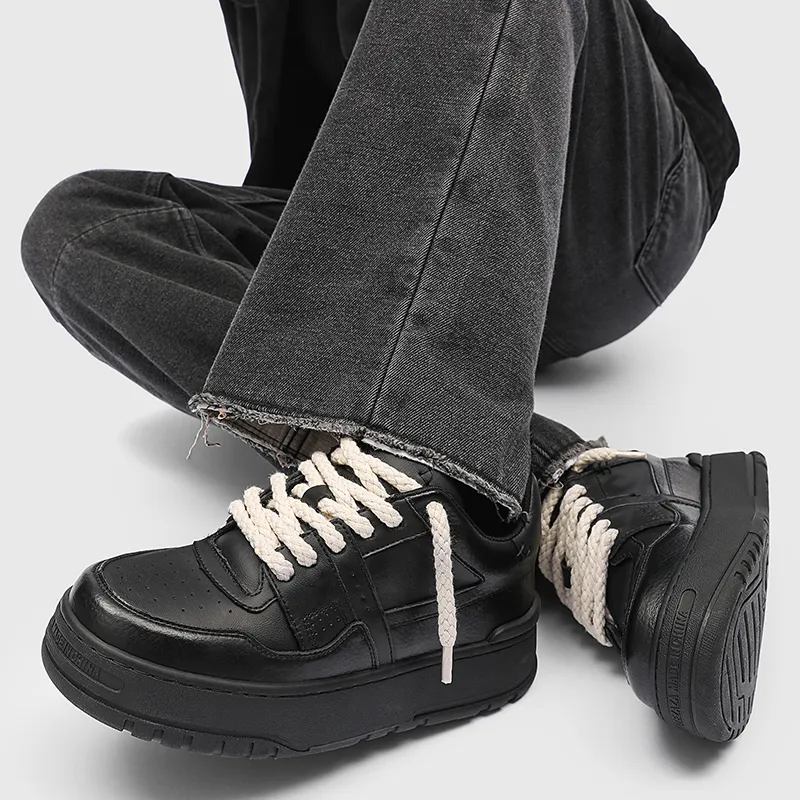 Journey Of Inspiration Anti-Slip And Wear-Resistant Breathable Low-Top Skateboard Shoes Men's-5