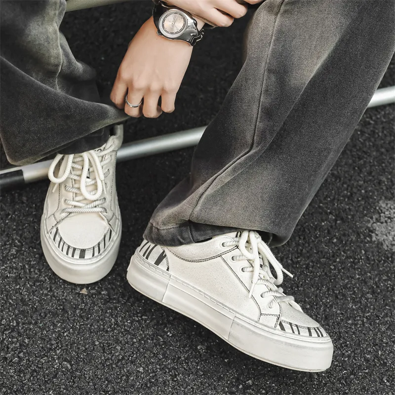 Journey Of Inspiration Breathable Low Top Canvas Shoes Men's-7