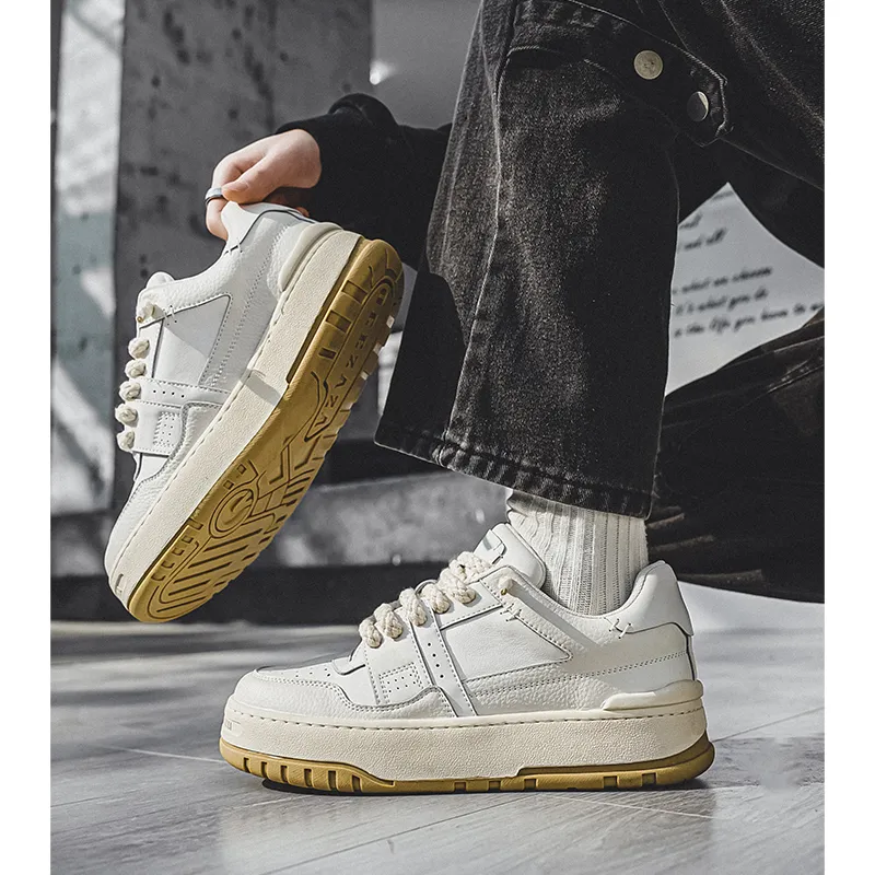 Journey Of Inspiration Anti-Slip And Wear-Resistant Breathable Low-Top Skateboard Shoes Men's-13