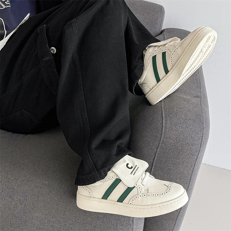 Journey Of Inspiration Anti-Slip Wear-Resistant Low-Top Skateboard Shoes Men's-5