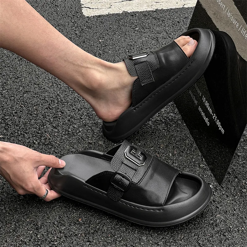 Journey Of Inspiration Slip Resistant Abrasion Resistant Slide Slippers Men's-13