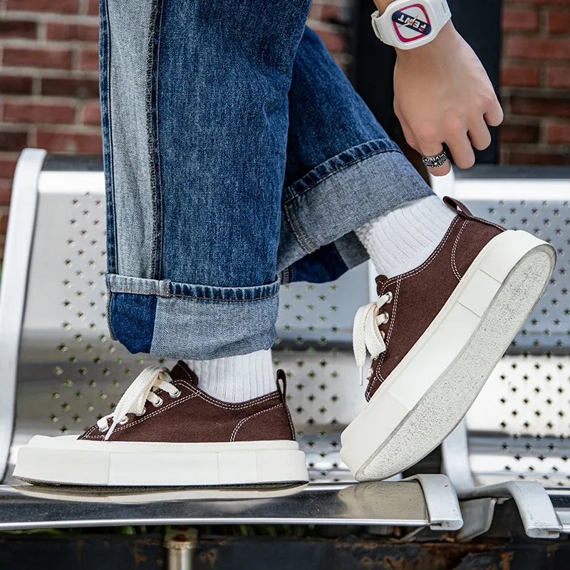 Journey Of Inspiration Abrasion Resistant Breathable Low Top Canvas Shoes Men's-10