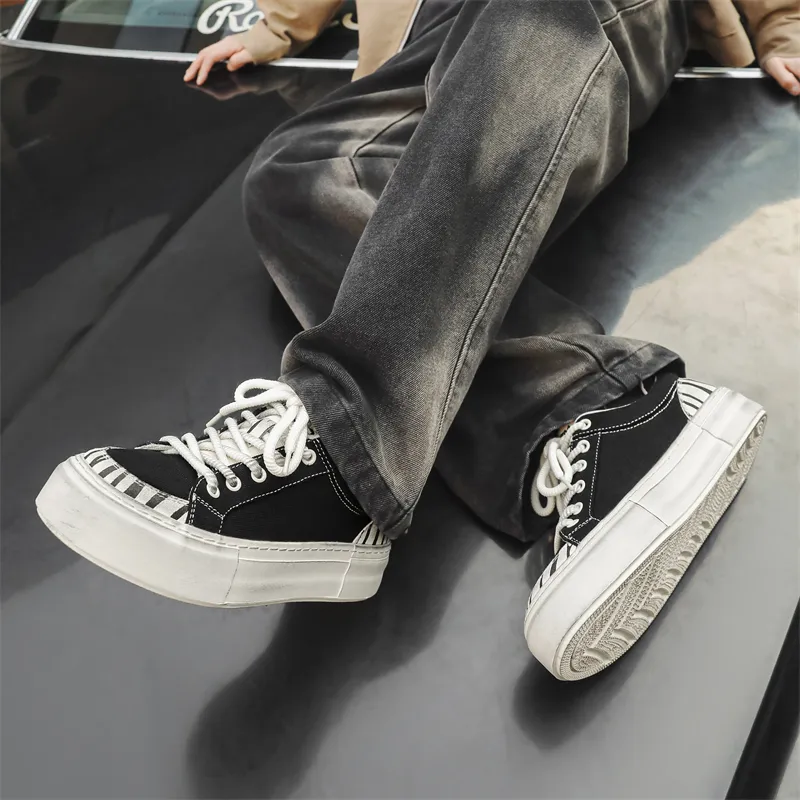 Journey Of Inspiration Breathable Low Top Canvas Shoes Men's-12